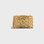 MEDIUM CELINE VICTOIRE BAG IN TRIOMPHE CANVAS WITH LEOPARD PRINT LEOPARD - Image 3
